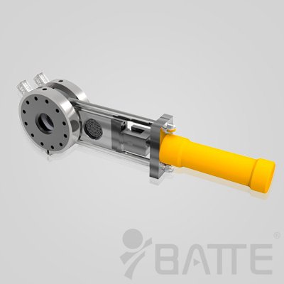 擠出機板式液壓換網器